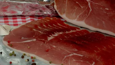 Vlaamse gepekelde hesp