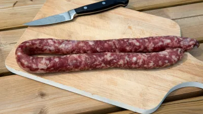 Droge ringworst uit het Meetjesland