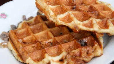 Suikerwafels met kandijsuiker Amber