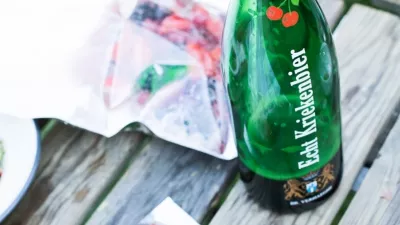 Papillot met rood fruit en kriekenbier uit Zuid-West-Vlaanderen