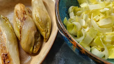 Het eerste grondwitloof: rauw of gestoofd?