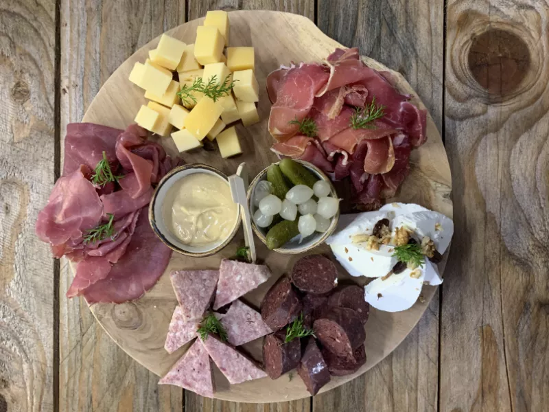 Streekproductenbordje De Schranshoeve Streekproduct.be