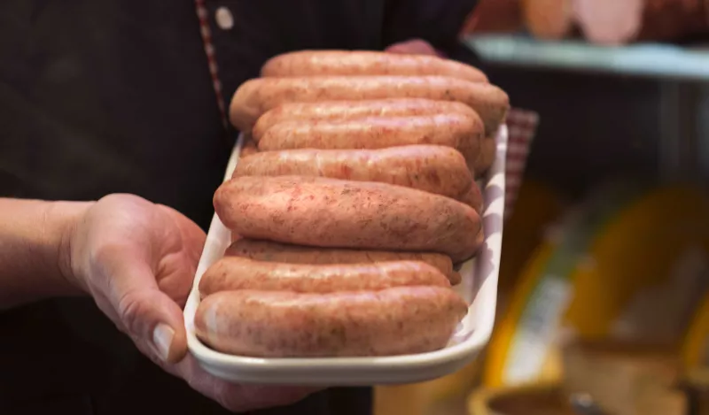 Kaantjesworst: verse worst met kaantjes Streekproduct.be