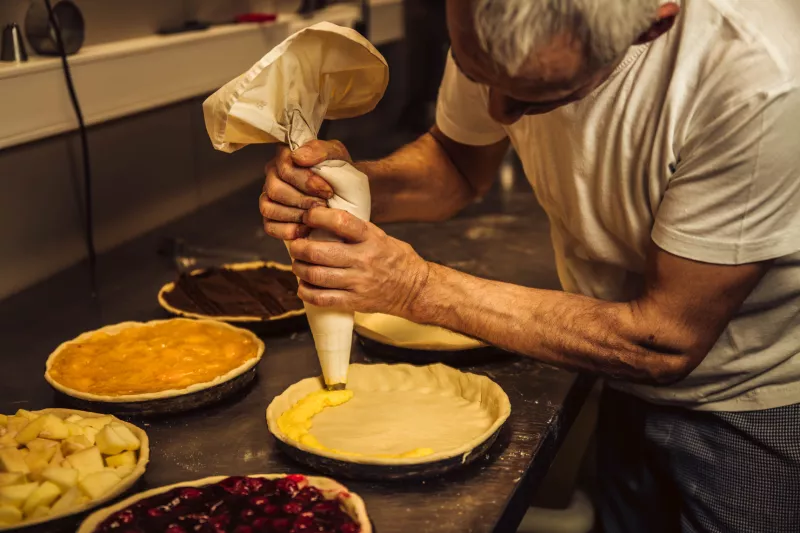 Limburgse vlaai met crèmevulling Streekproduct.be