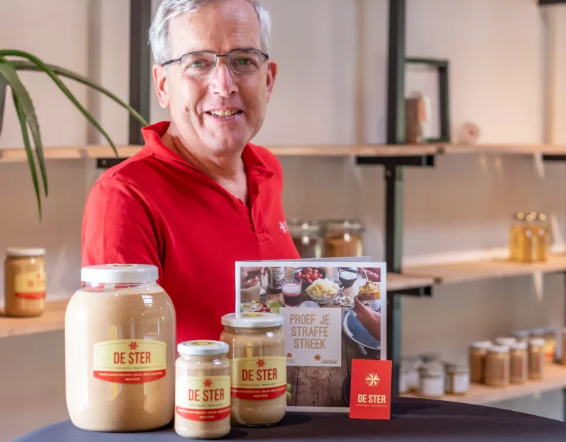 Mosterdmaker Paul Eraly Streekproduct.be