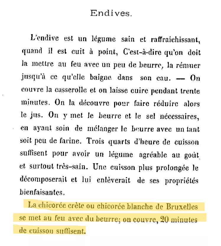 Recept van Cauderlier uit La Santé 1882 Streekproduct.be