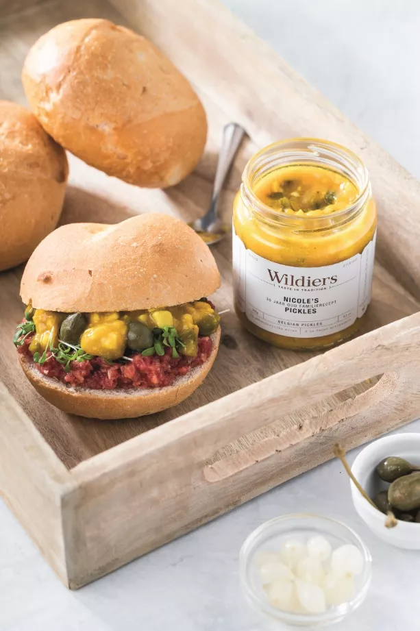 pistolet met Belgische pickels Streekproduct.be