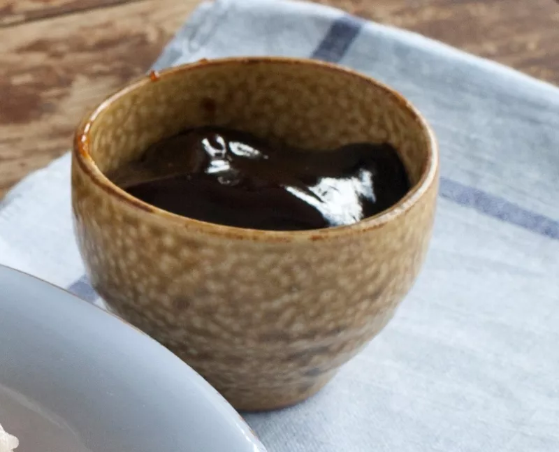 Zeeduivel gelakt met Limburgse stroop, kokosrijst en koriander Streekproduct.be